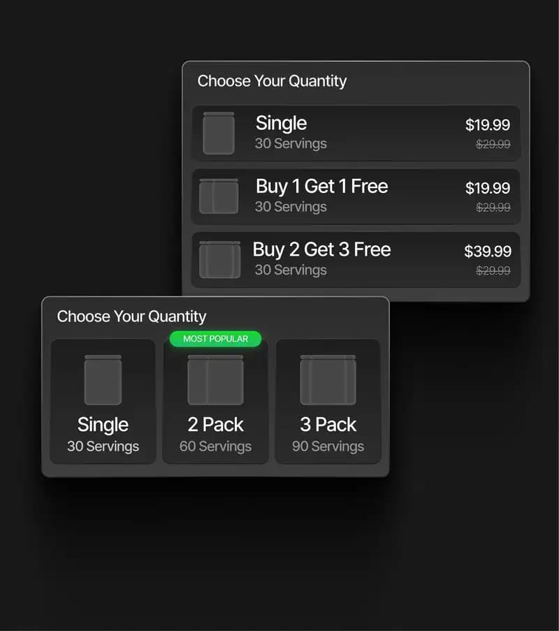 Quantity Breaks