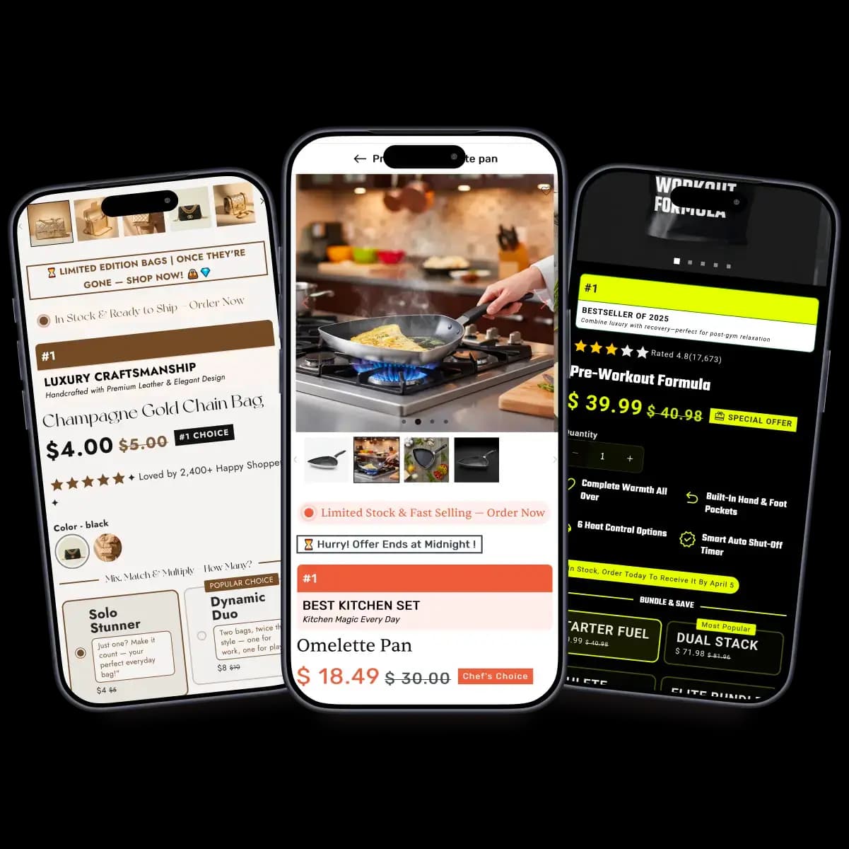 Shoptimity Mockups