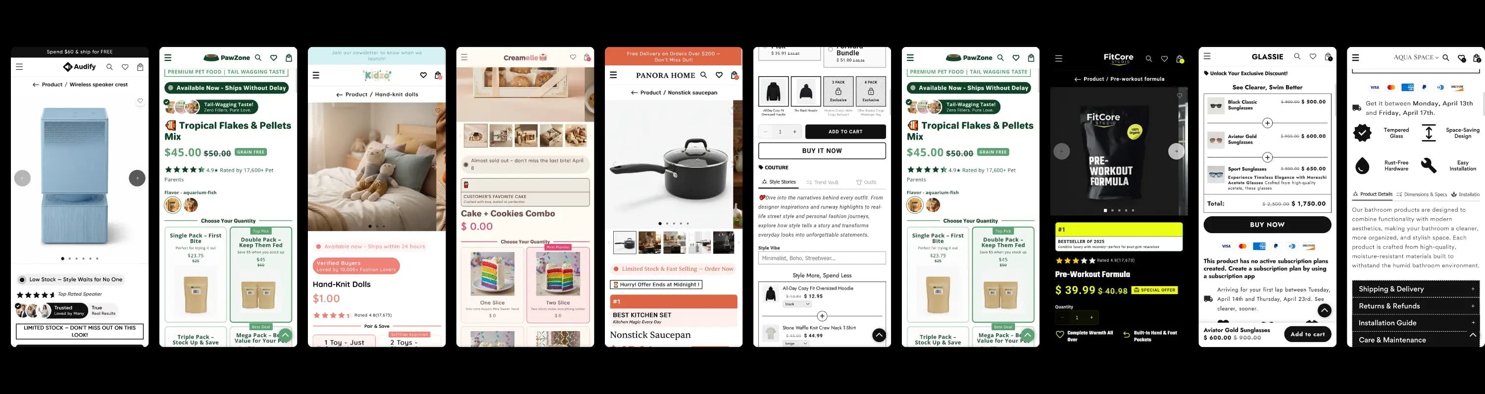 Store Layouts Showcase