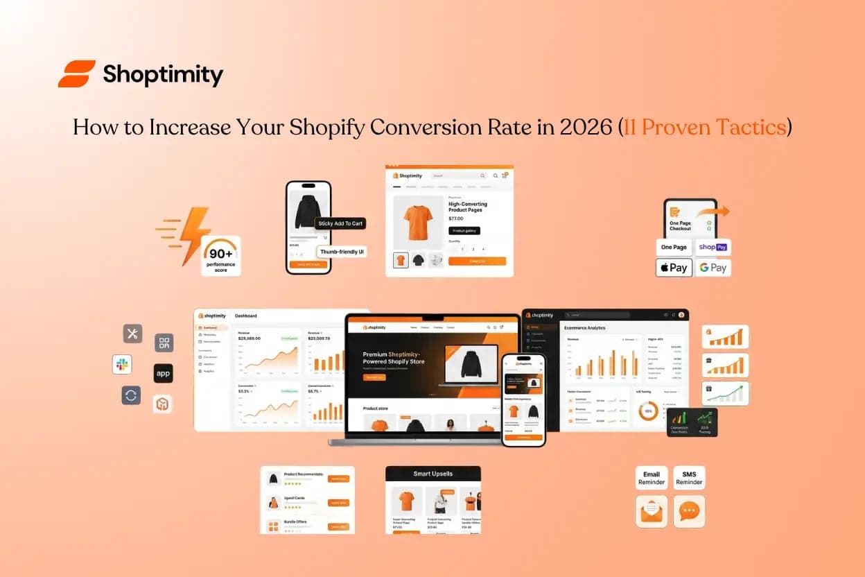 How to Increase Your Shopify Conversion Rate in 2026 (11 Proven Tactics)