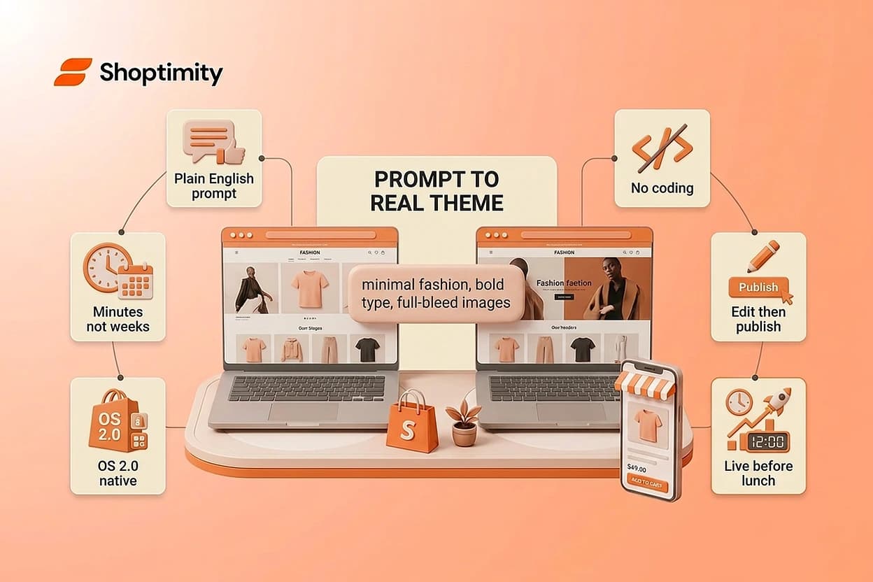 From Prompt to a Real Shopify Theme: How AI Theme Generation Works in 2026
