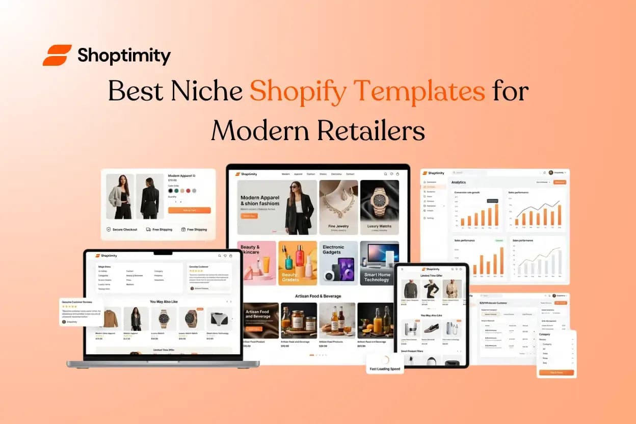 Best Niche Shopify Templates for Modern Retailers