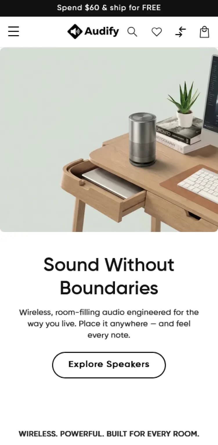Speaker mobile