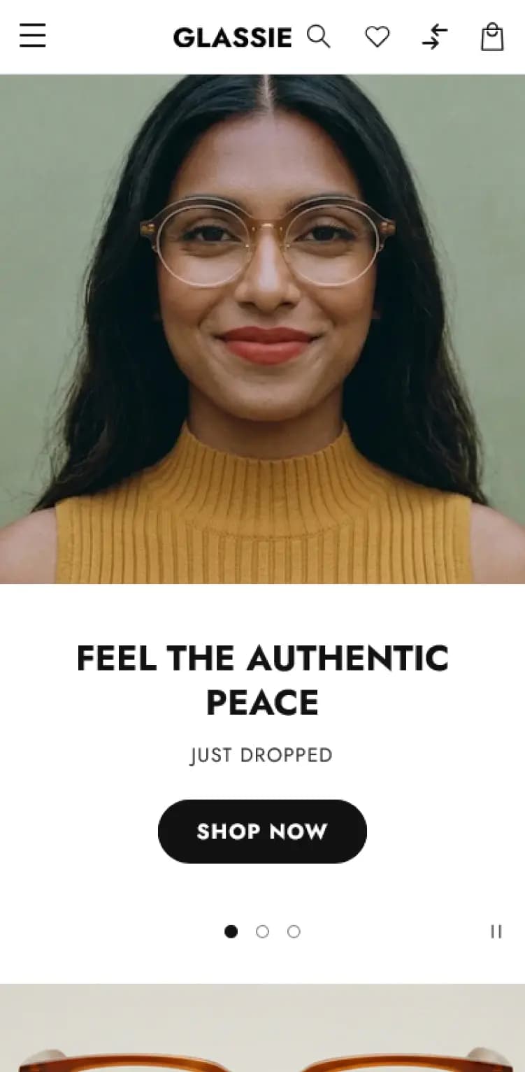 Glasses mobile