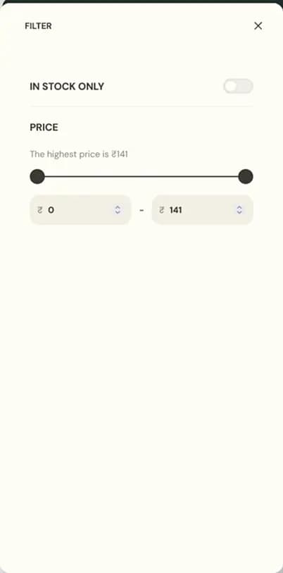 Mobile Filter