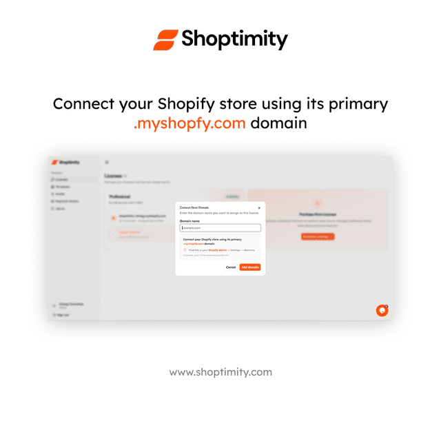 Add Your Store Domains