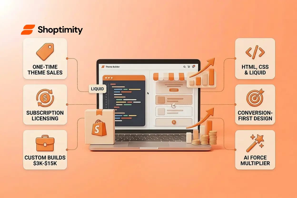 How to Make Extra Money Online by Building Shopify Themes