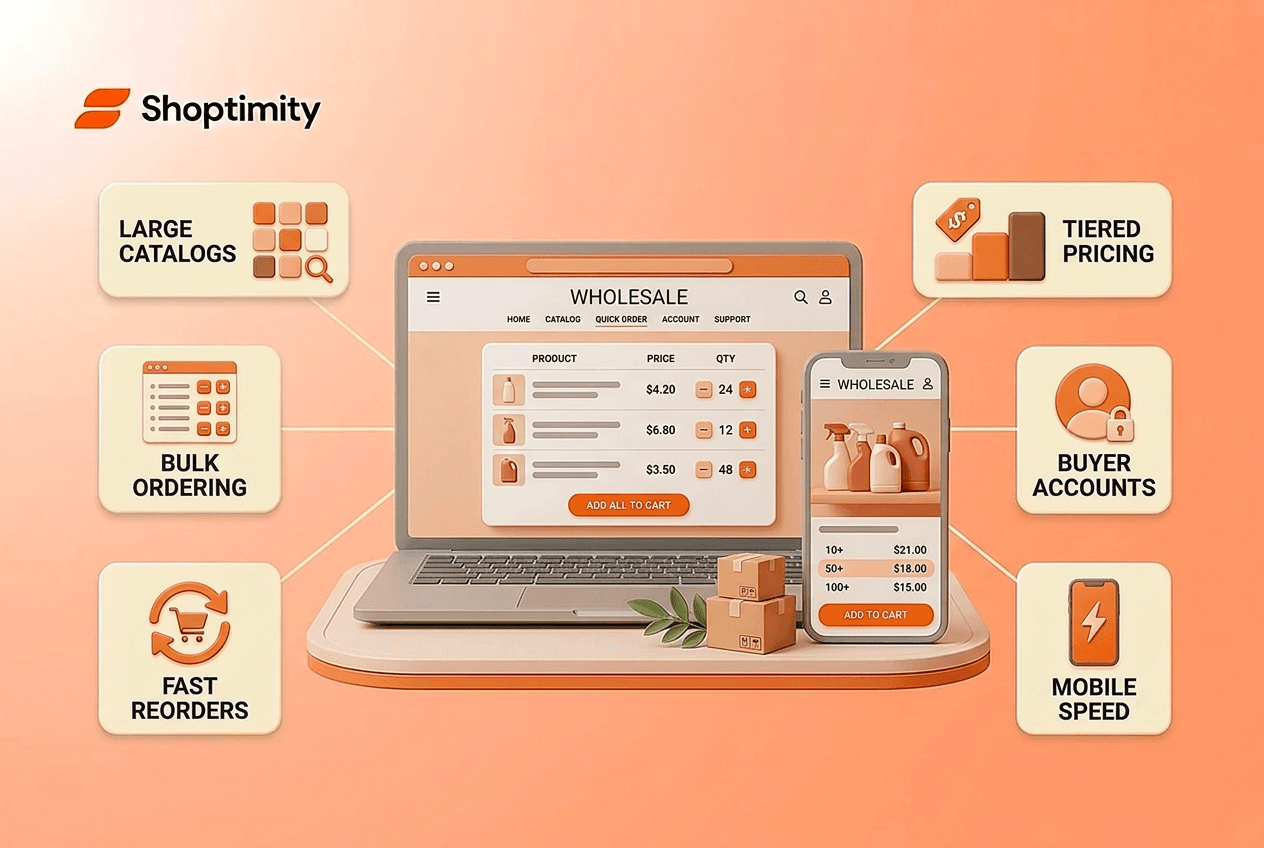 Top Shopify Theme for Wholesale: A 2026 Buyer's Guide