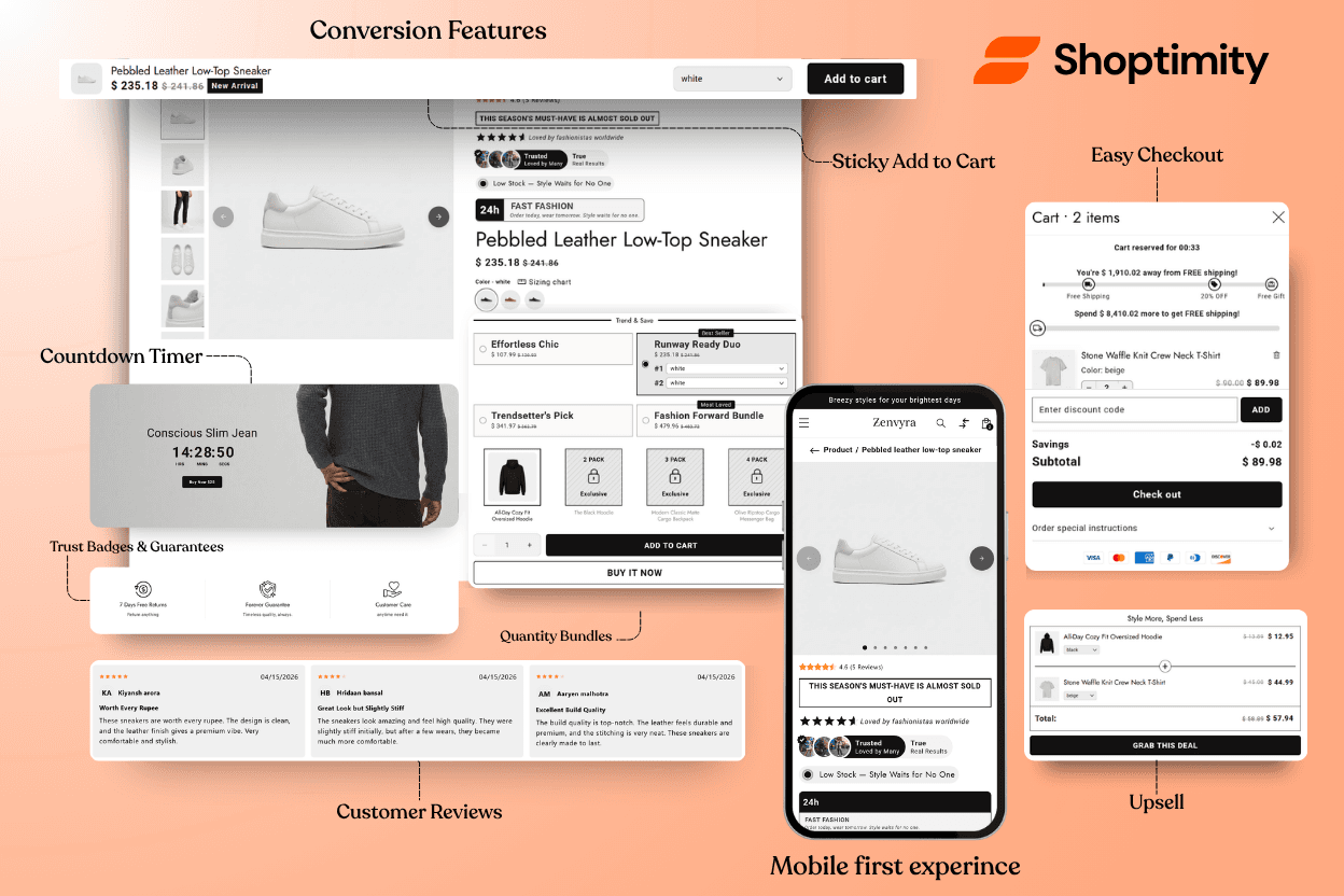 Introducing Shoptimity: Your High-Converting Shopify Theme