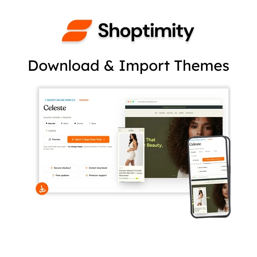 Download & Import Themes