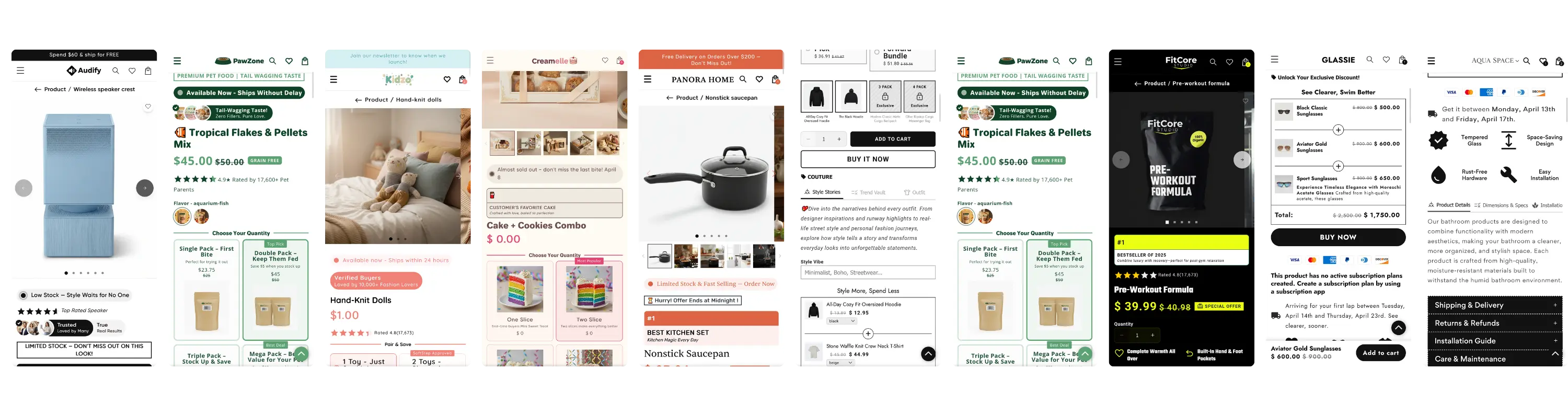 Store Layouts Showcase